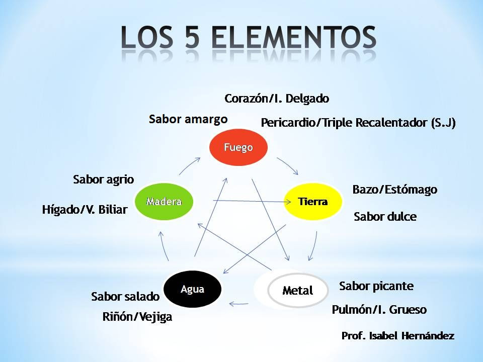 Los cinco elementos de la MTC - TAONATUR